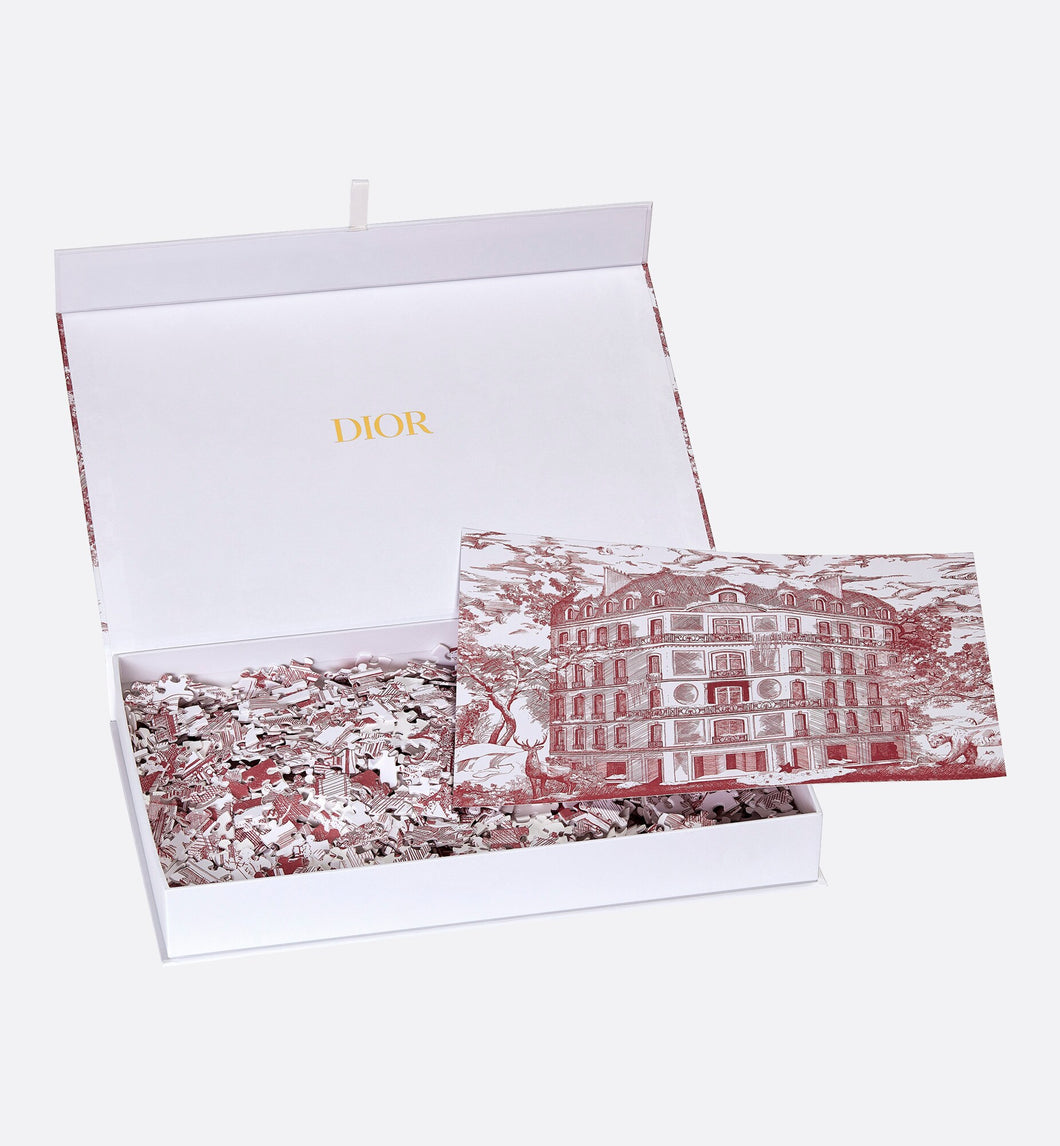 Dior The 30 Montaigne 1000 Pieces Puzzle In Red