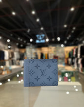 Load image into Gallery viewer, LOUIS VUITTON MULTIPLE WALLET MONOGRAM DENIM BLUE
