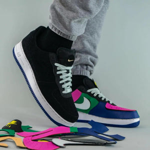 NIKE AF 1/1 BLACK MULTICOLOR