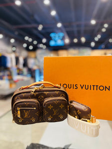 LOUIS VUITTON UTILITY CROSSBAG MONOGRAM