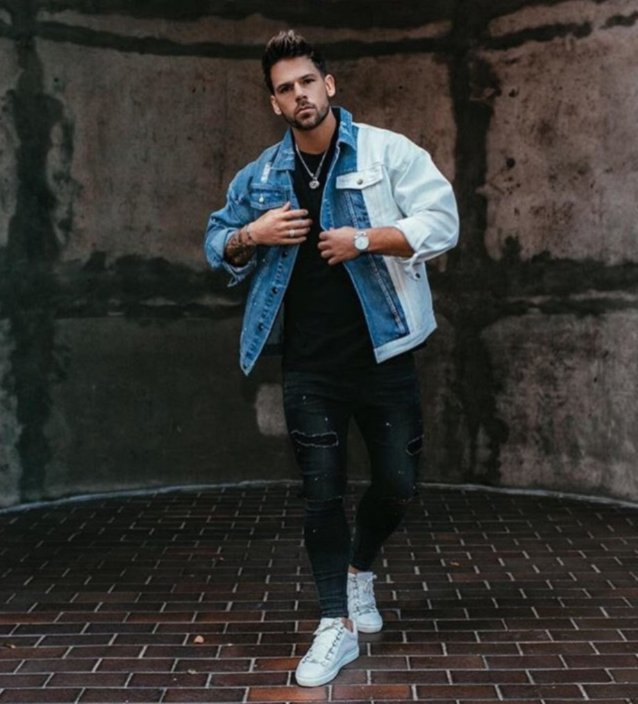 BNARROW DENIM JACKET/