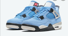 Load image into Gallery viewer, AIR JORDAN 4 RETRO UNIVERSITY BLUE
