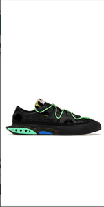 Off White X Nike Blazer Low Black Electro Green