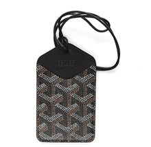 Load image into Gallery viewer, Goyard Luggage Tag black brown
