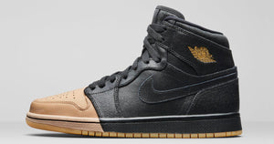 JORDAN 1 RETRO HIGH  DIP-TOE BLACK