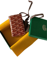 Load image into Gallery viewer, GOYARD Saint Pierre CARD Holder Goyardine Red
