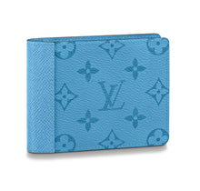 Load image into Gallery viewer, LOUIS VUITTON MULTIPLE WALLET MONOGRAM DENIM BLUE
