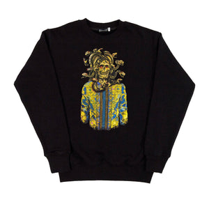 GOF MEDUSA HEAD SWEATER BLACK