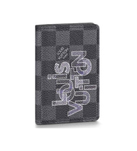 Load image into Gallery viewer, LOUIS VUITTON POCKET ORGANIZER DAMIER GRAFFITI IN GREY
