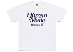 HUMAN MADE TEE GIRLS DONT CRY HARAJUKU WHITE