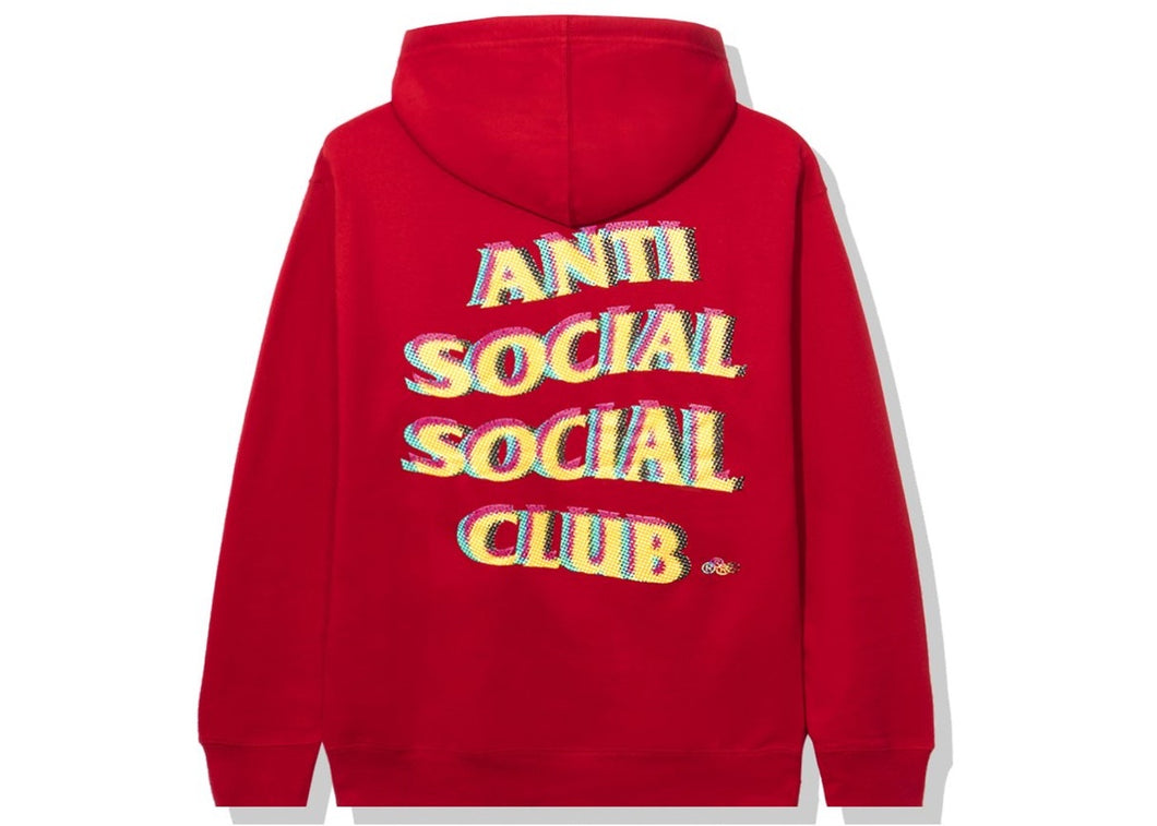 ASSC HOODIE STIR CRAZY RED