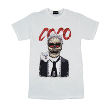 Load image into Gallery viewer, GOF COCO LAGERFEILD CRYSTAL TEE WHITE
