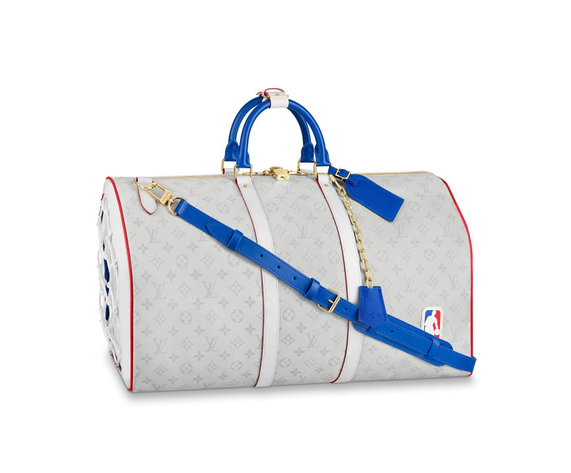 LOUIS VUITTON x NBA KEEPALL 50 WHITE