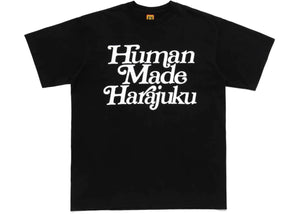 HUMAN MADE TEE GIRLS DONT CRY HARAJUKU BLACK