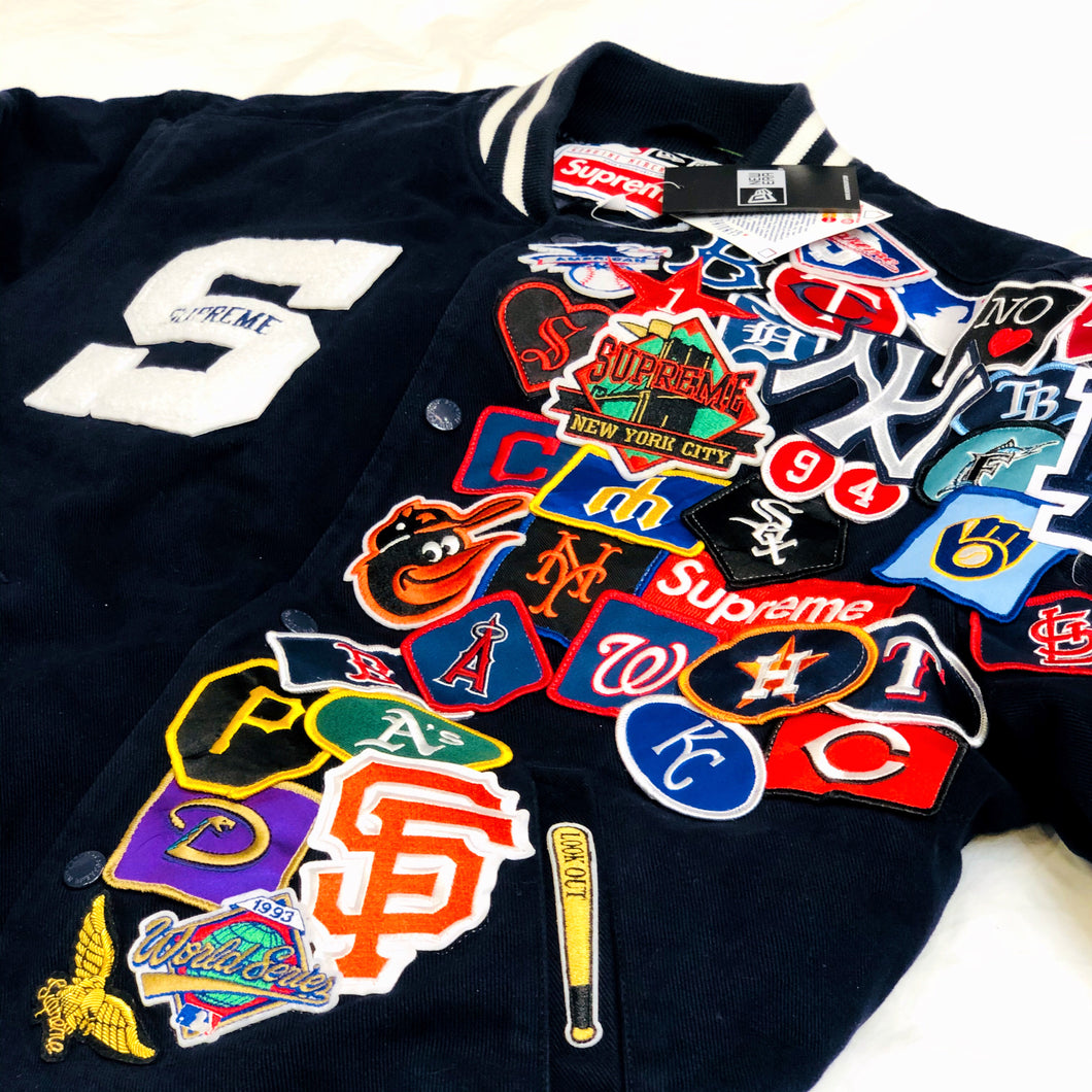 SUPREME X NEW ERA JACKET MLB