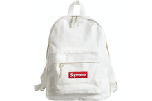 Load image into Gallery viewer, SUPREME CANVAS BACKPACK WHITE
