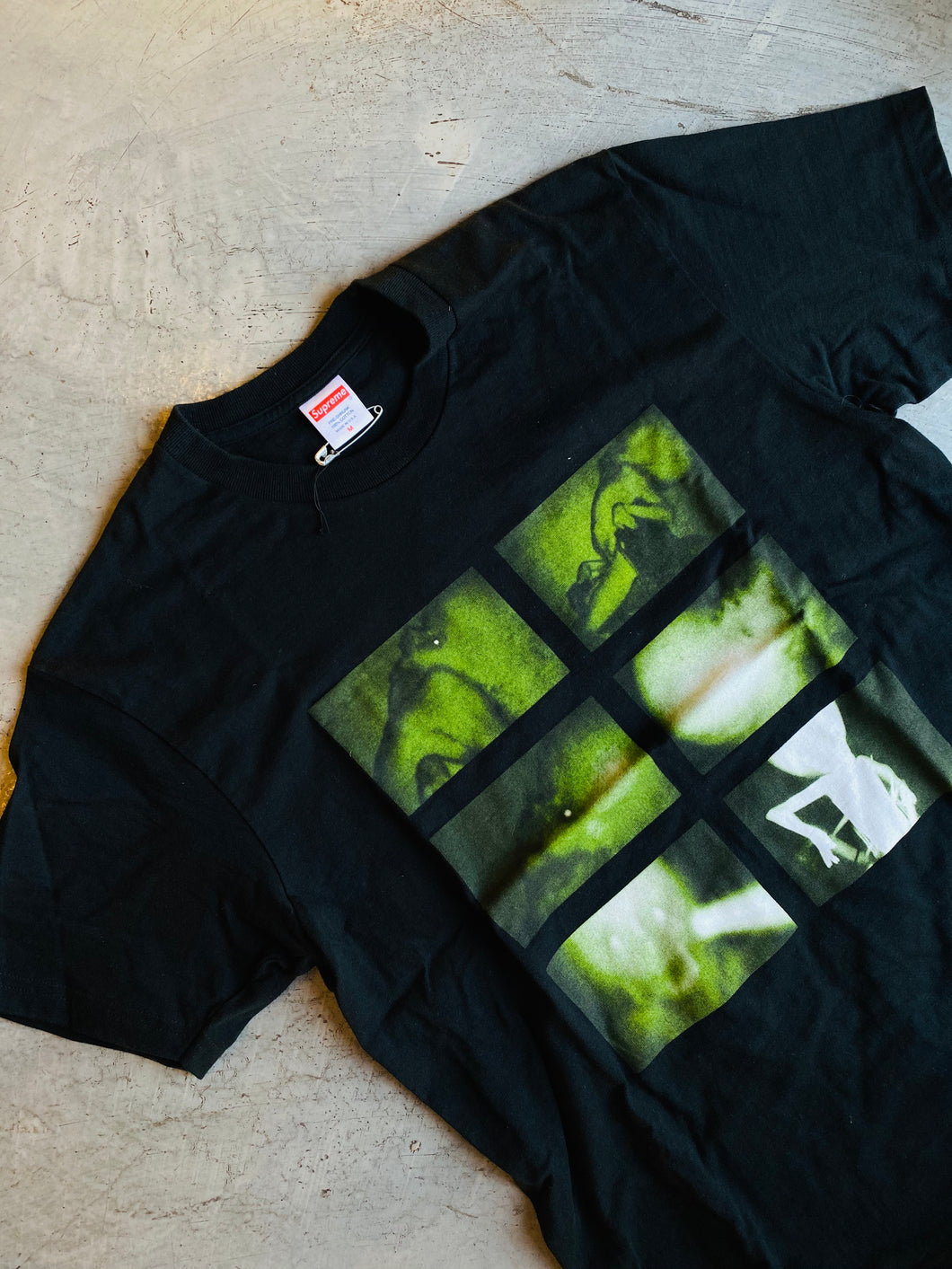 SUPREME TEE CHRIS CUNNINGHAM BLACK