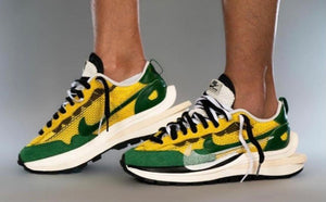 Nike x Sacai Vaporwaffle Tour Yellow Stadium Green