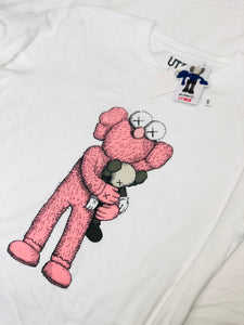 Kaws Tee pink