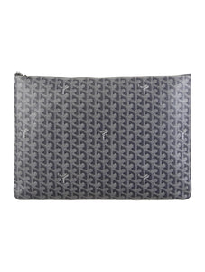 GOYARD SENAT POUCH MM Grey