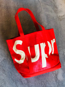 SUPREME TOTE BAG RED