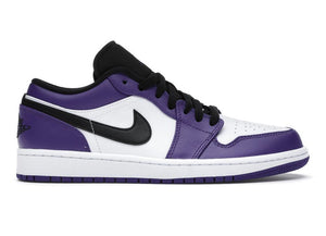 JORDAN 1 LOW COURT PURPLE