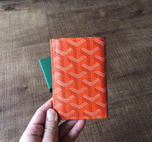 GOYARD Saint Pierre CARD Holder Orange