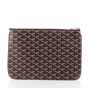 GOYARD SENAT POUCH MM Burgundy