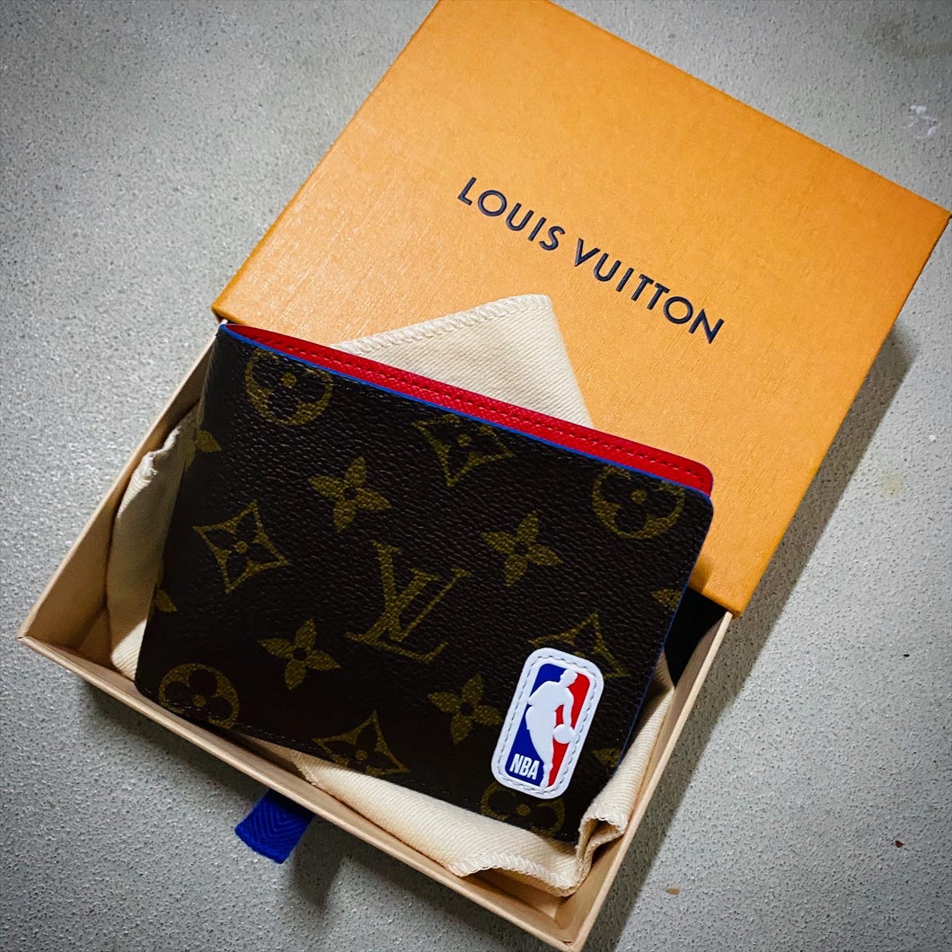 LOUIS VUITTON x NBA MULTIPLE WALLET BROWN