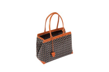 Load image into Gallery viewer, GOYARD BELLECHASSE BIAUDE BAG BLACK/TAN
