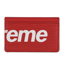 Load image into Gallery viewer, SUPREME X LOUIS VUITTON CARDHOLDER RED
