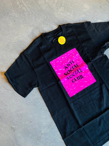 ASSC TEE GET WEIRD BLK/PINK