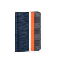 Load image into Gallery viewer, LOUIS VUITTON POCKET ORGANIZER DAMIER EPI BLUE ORANGE
