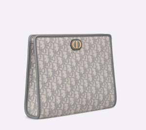 DIOR MEDIUM 30 MONTAIGNE POUCH Gray