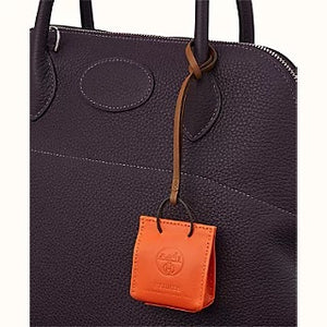 HERMES BAG CHARM ORANGE