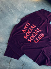 Load image into Gallery viewer, ASSC TEE BURGUNDY
