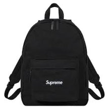 Load image into Gallery viewer, SUPREME CANVAS BACKPACK BLACK
