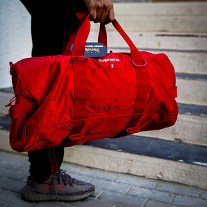 Supreme Duffle Bag Red