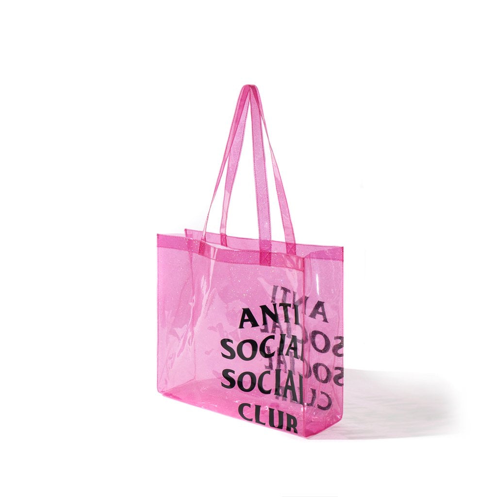 ASSC TOTE CLEAR BAG PINK