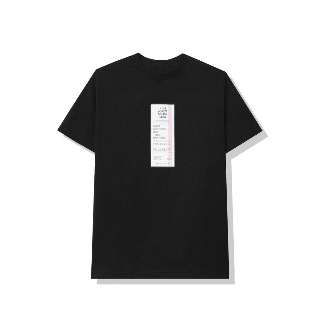 ASSC TEE READ RECEIPT BLACK