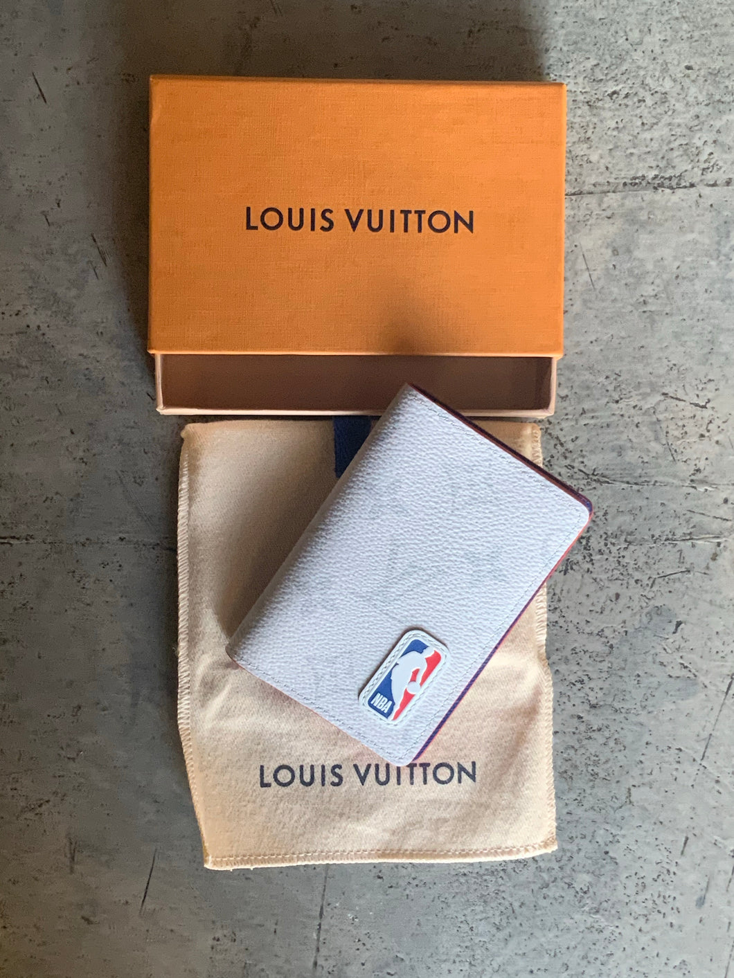 LOUIS VUITTON x NBA POCKET ORGANIZER WHITE